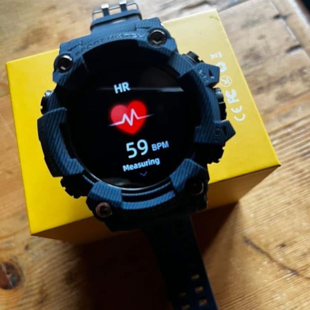 NWOT Men’s Delta Black and Blue Smartwatch. Sport Watch